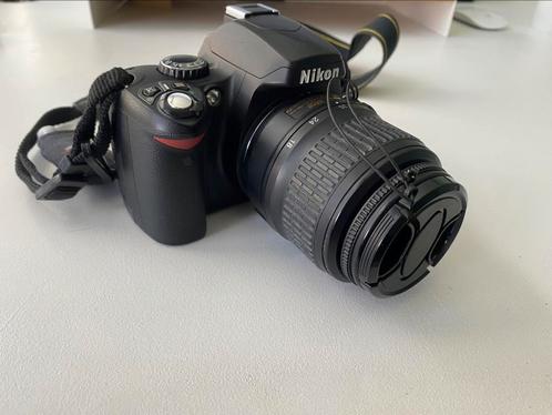 Nikon D40 met extra telelens, nieuwe batterij, accessoires, Audio, Tv en Foto, Fotocamera's Digitaal, Zo goed als nieuw, Nikon