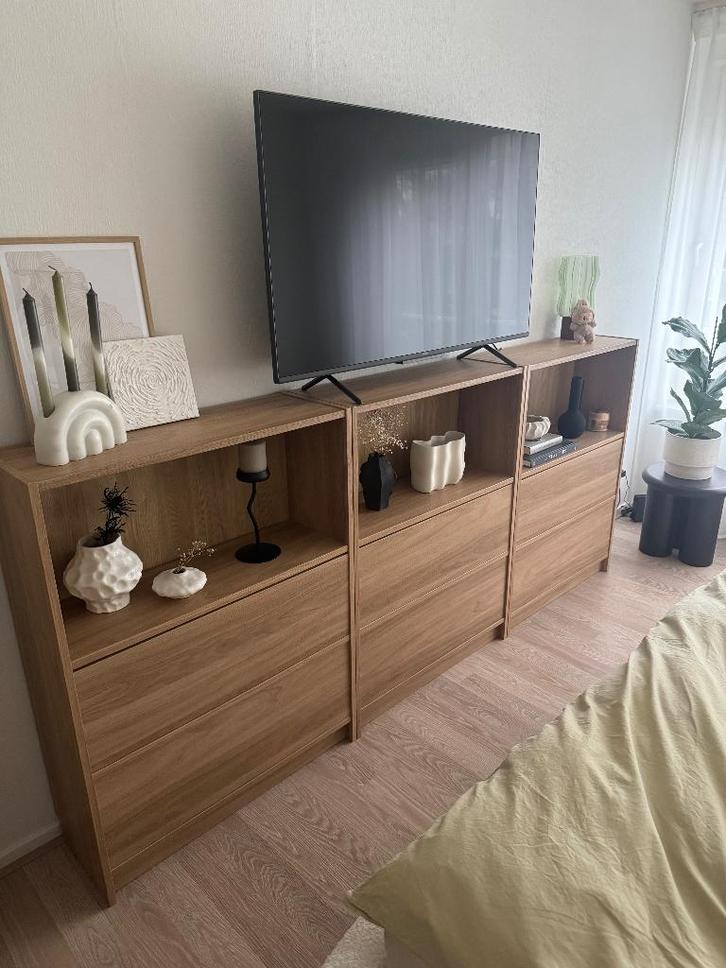 Ikea Billy bookcase, Huis en Inrichting, Kasten | Boekenkasten, Nieuw, 200 cm of meer, 100 tot 150 cm, 25 tot 50 cm, Met deur(en)