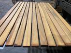 Hardhout–Tatajuba–open gevel-rhombus-vlonderplank–terrasdele, Ophalen, Planken, Nieuw, Hardhout