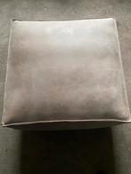 Leren poef te koop, Huis en Inrichting, Klassiek, Nieuw, Leer, Ophalen of Verzenden