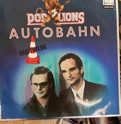 Kraftwerk: Autobahn (lp) (Pop Lions), Cd's en Dvd's, Vinyl | Rock, Zo goed als nieuw, Alternative, 12 inch, Ophalen of Verzenden