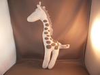 Prénatal giraf wit grijze stippen 34 cm tricot stof knisper, Ophalen of Verzenden, Zo goed als nieuw, Overige typen