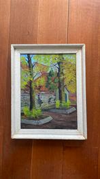 Schilderij (zal ergens in Alkmaar zijn), Antiek en Kunst, Kunst | Schilderijen | Klassiek, Ophalen