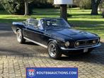 Ford Mustang Cabriolet 1968 | Route 66 auctions, Auto's, Automaat, Cabriolet, Zwart, Bedrijf
