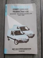 Vraagbaak Citroën  Berlingo en Peugeot Partner 1996-1998, Auto diversen, Handleidingen en Instructieboekjes, Ophalen of Verzenden