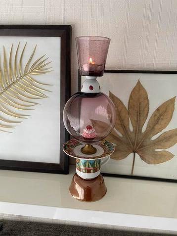 Upcycle Kandelaar - Vintage Brocante Mix beschikbaar voor biedingen