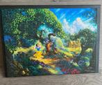 Prachtige puzzel  Tom Dubois Thema Sneeuwwitje / Snow white, Ophalen of Verzenden, 500 t/m 1500 stukjes, Zo goed als nieuw, Legpuzzel