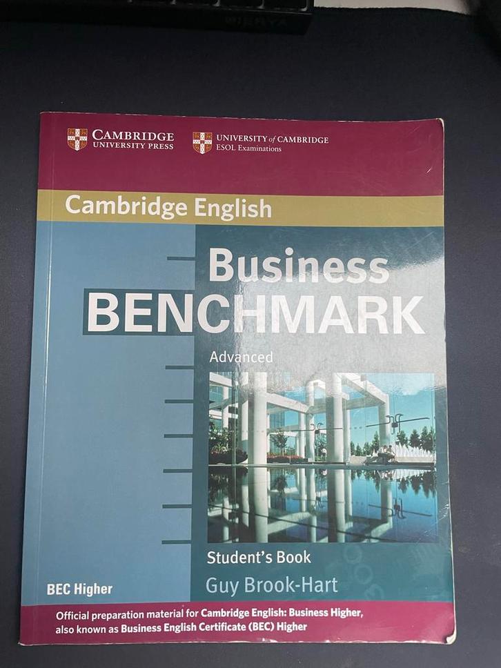 Business Benchmark - Cambridge Engels, Boeken, Studieboeken en Cursussen, Zo goed als nieuw, HBO, Beta, Ophalen of Verzenden