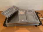 Warmhoudplaat  met vakindeling, Huis en Inrichting, Keuken | Keukenbenodigdheden, Ophalen, Zo goed als nieuw