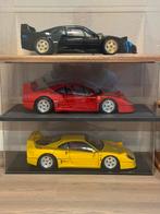 Pocher Ferrari F40 rood geel zwart 1:8, Hobby en Vrije tijd, Modelauto's | 1:5 tot 1:12, Ophalen of Verzenden, Auto