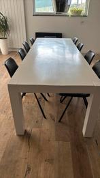 Degenlijke houten tafel, Huis en Inrichting, Ophalen, 200 cm of meer, 50 tot 100 cm, Zo goed als nieuw