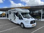Chausson Titanium Queensbed, Automaat, EP Levelsysteem, Caravans en Kamperen, Campers, Diesel, L-zit, Overige merken, Cassettetoilet