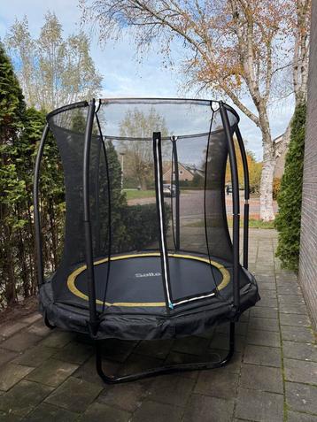 Salta Trampoline 244cm met Net - Goede Staat! beschikbaar voor biedingen