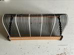 Vintage Platofix Platenrek zwart/wit 50 Vinyl, Ophalen of Verzenden, Zo goed als nieuw, Overige formaten