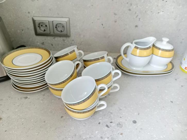 Athena Alt Regensburg Servies - Kopjes, Schotels, Suiker, Huis en Inrichting, Keuken | Servies, Zo goed als nieuw, Kop(pen) en/of Schotel(s)