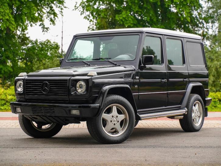 Mercedes G500 2000 AMG uitvoering "Youngtimer", Auto's, Mercedes-Benz, Bedrijf, G-Klasse, Benzine, SUV of Terreinwagen, Automaat
