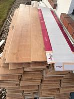 Laminaat Vloer Klik (100m2) + plinten en ondervloer, 50 tot 150 cm, Ophalen of Verzenden, Zo goed als nieuw, 10 m² of meer