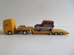 Siku Liebherr Truck met Liebherr oplegger met Snow-Trac, Hobby en Vrije tijd, Modelauto's | Overige schalen, Ophalen of Verzenden