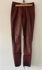Skinny broek van iets glanzende stof maat XS, Kleding | Dames, Bruin, Ophalen of Verzenden, Zo goed als nieuw, Articles of Society