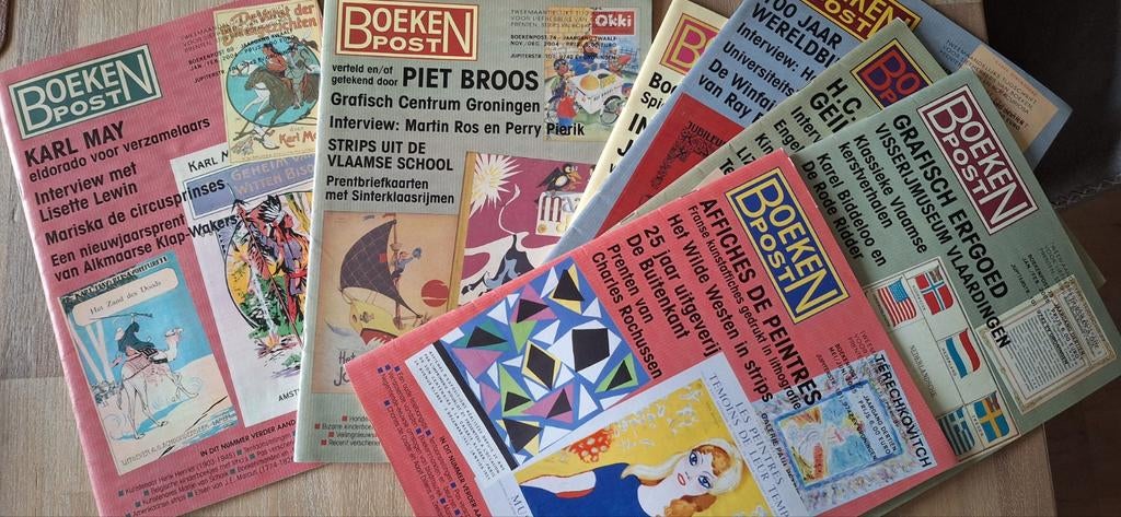 Bijna gratis Boekenpost tijdschriften voor de liefhebber, Boeken, Overige Boeken, Gelezen, Ophalen