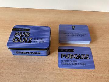 Pub Quiz Kaartspel. Welk team is de slimste? NIEUW. SINT TIP beschikbaar voor biedingen