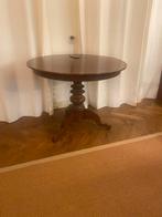 Antieke Mahonie Eettafel - 95cm!, Huis en Inrichting, Ophalen, Gebruikt, 50 tot 100 cm, Rond