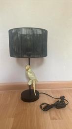 Nachtkast lamp / Tafellamp / Schemerlamp zwart met goud, Huis en Inrichting, Ophalen, Zo goed als nieuw, Minder dan 50 cm
