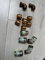 Uponor 32 koppeling duims messing koppeling, Overige materialen, Overige typen, Nieuw, Minder dan 2 meter