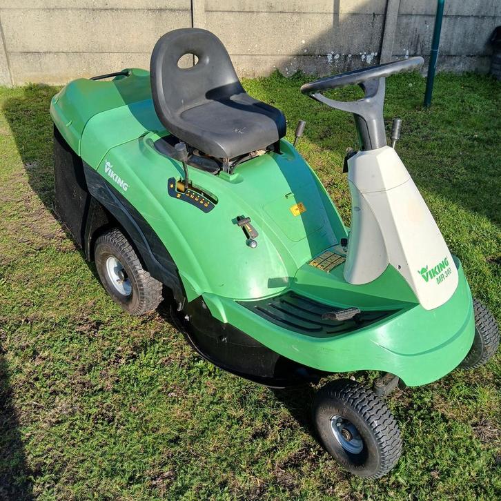 Viking Zitmaaier MR 340, Tuin en Terras, Zitmaaiers, Gebruikt, Minder dan 90 cm, Opvangzak, Ophalen