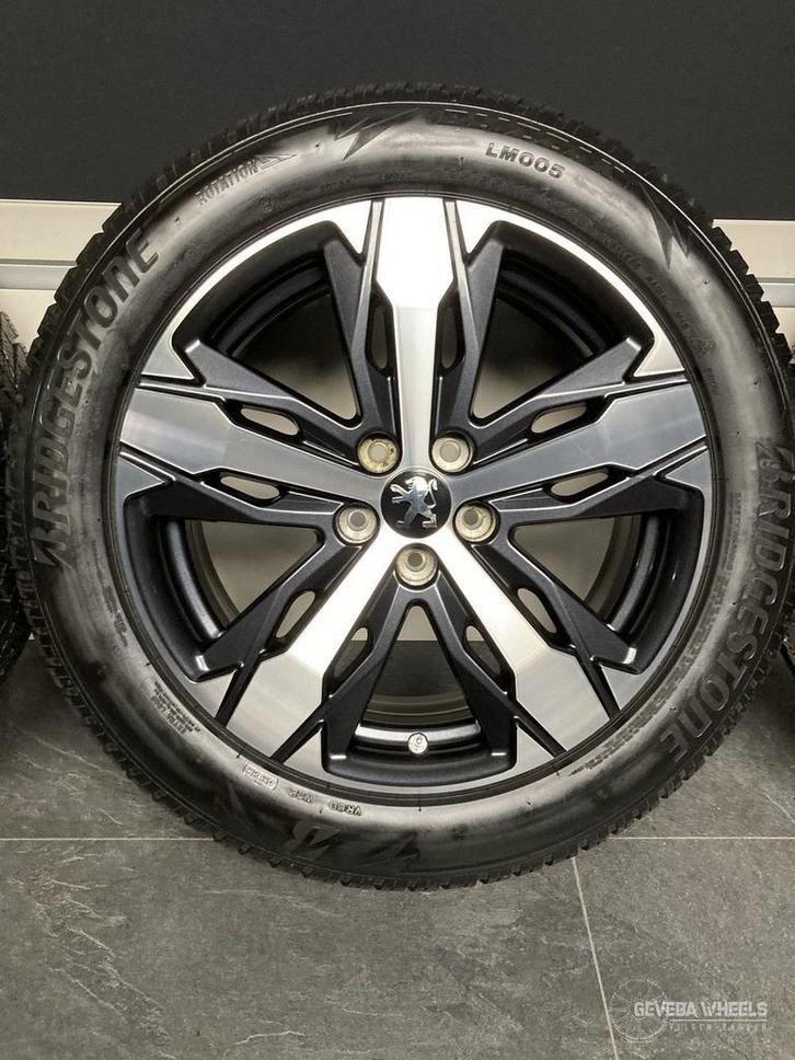 18” originele Peugeot 3008 5008 velgen + winterbanden 5x108, Auto-onderdelen, Banden en Velgen, Banden en Velgen, Winterbanden
