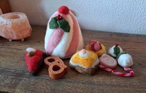 Taartjes wol naaldvilt wolvilt gebakjes seizoentafel, Diversen, Pasen, Nieuw, Ophalen of Verzenden