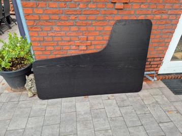 Bureau blad ikea bekant bureau hoekblad links zwart - afbeelding 1