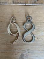 Sleutelhangers cijfers 8 en 9 NIEUW, Ophalen of Verzenden, Nieuw, Overige typen