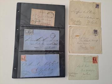 Partijtje brieven en enveloppen Nederland en buitenland beschikbaar voor biedingen