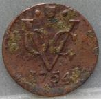 Halve duit Utrecht 1754 VOC, Postzegels en Munten, Munten | Nederland, Overige waardes, Vóór koninkrijk, Losse munt, Verzenden