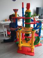 Wader grote auto garage toren speelgoed dreumes peuter, Ophalen, Gebruikt