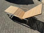 Ligbed Liege Gartenliege Royal Botania Ninix teak edelstahl, Ophalen, Zo goed als nieuw