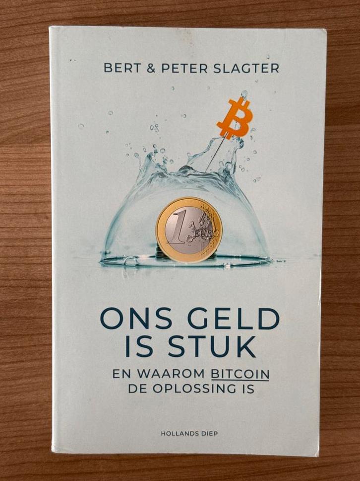 Ons Geld is Stuk - Bitcoin als Oplossing, Boeken, Economie, Management en Marketing, Zo goed als nieuw, Geld en Beleggen, Ophalen of Verzenden