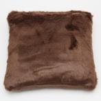 Woonkussen - Vloerkussen Grizzly 80x80cm - bruin, Ophalen, Nieuw, Bruin, Vierkant