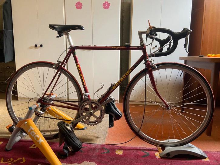 Batavus Racefiets Reynolds 501 met Shimano 105 uitrusting, Fietsen en Brommers, Fietsen | Racefietsen, Zo goed als nieuw, Ophalen