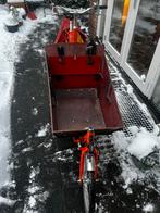 Bakfiets Niet Elektrisch - Met Tent en Zitkussen, Ophalen, Gebruikt, Huif, 2 kinderen