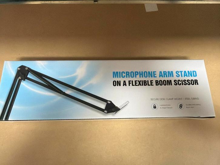 Microfoon Arm - Flexibele Boom arm, Muziek en Instrumenten, Standaards, Nieuw, Instrumentstandaard, Microfoon, Ophalen of Verzenden