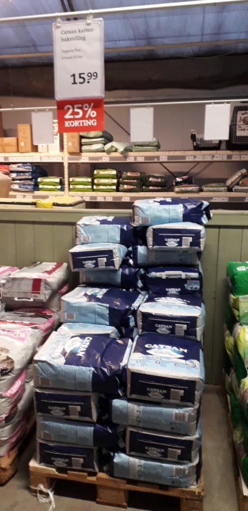 Catsan kattenbakvulling 25% korting, Dieren en Toebehoren, Kattenbakken, Nieuw, Ophalen
