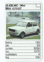 kwartetkaartkwartetkaart BLMC Mini 1275 GT, Ophalen of Verzenden, Zo goed als nieuw, Auto's
