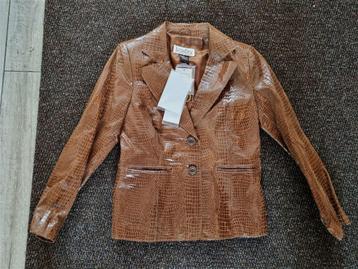 Bradley Bayou lederen jas maat S beschikbaar voor biedingen