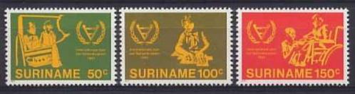 Suriname 265/7 postfris Invalidenjaar 1981, Postzegels en Munten, Postzegels | Suriname, Postfris, Ophalen of Verzenden