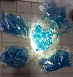 Blauwe Kerstverlichting 5 sets, Kunststof, Verzenden, Kerst, Zo goed als nieuw