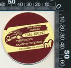 Sticker: Gebroeders Wijsman Oval Racing - Zoetermeer, Verzamelen, Ophalen of Verzenden, Zo goed als nieuw, Auto of Motor
