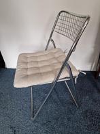 Ikea Ted Net stoel, chroom, 1 stuks, Ophalen, Gebruikt, Overige kleuren, Ted Net, Niels Gammelgaard