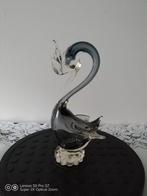 Kunst glazen reiger Murano, Ophalen of Verzenden